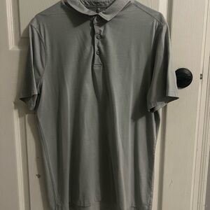 lululemon athletica Men's Gray Polo Shirt